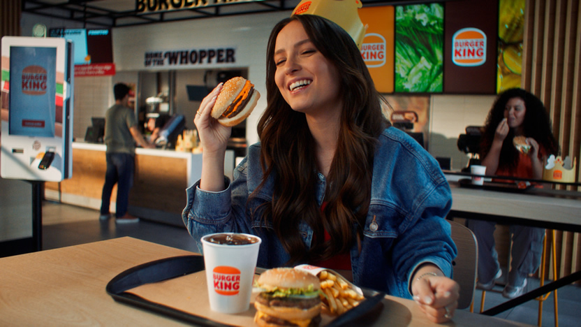 Burger King junto a DAVID y Larissa Manoela lanzan todo el mundo sólo habla de ella