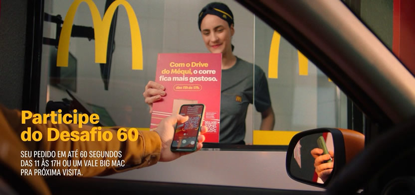 McDonalds y Galeria desafian en 60 segundos