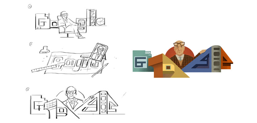 Google homenajea con un Doodle a Clorindo Testa