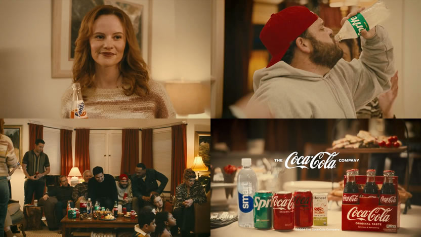 Coca-Cola recurrió al creador de The Bear para reunir a su familia de marcas