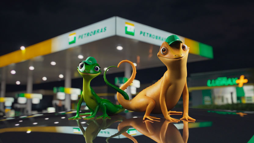 Mascotas parodian en las redes de Petrobras