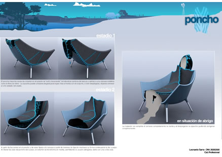 El sillón Poncho participó en 100% Design London