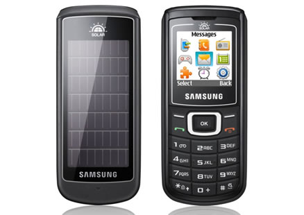 Samsung creó el primer celular del mundo que funciona a energía solar