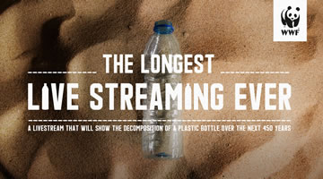 Nossa, WWF y el livestream más largo de la historia para concientizar sobre los plásticos