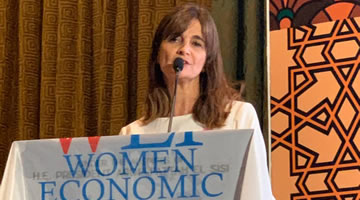 Victoria Cole pidió perdón en el Women Economic Forum por los estereotipos