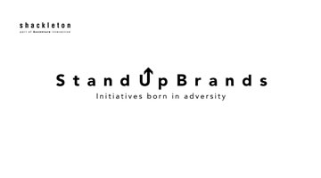 Shackleton presentó las conclusiones del Stand Up Brands