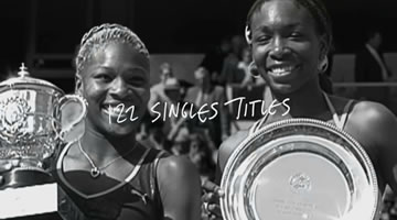 W+K y Nike destacan la fraternidad de Venus y Serena Williams en You Cant Stop Sisters