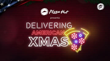 DDB España lanza la campaña navideña de Pizza Hut con #DeliveringAmericanXmas