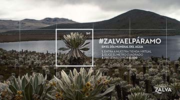 Día Mundial del Agua: Zalva y MullenLowe SSP3 ponen en venta El Páramo