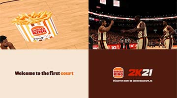 Burger King crea la primera cancha de baloncesto que se puede comer 