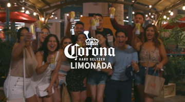 El que habla español recibe Corona Hard Seltzer Limonada de MullenLowe LA