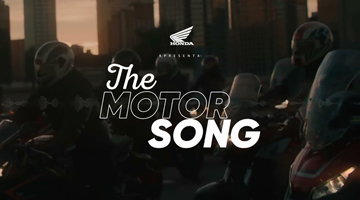 Honda hace música con el sonido de motos