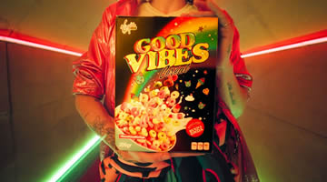Virgin Mobile y DAVID crean Good Vibes Cereal