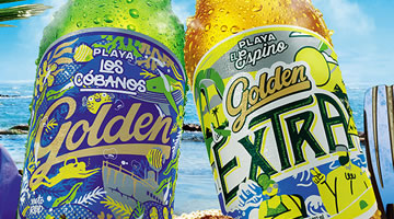 Cerveza Golden ideó Playas Edición Limitada