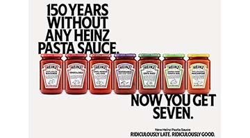 Heinz presenta sus salsas para pasta 150 años tarde con This is ridiculous  