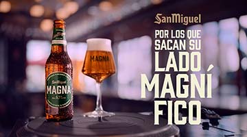 Cervezas San Miguel brinda por los que sacan su lado magnifico