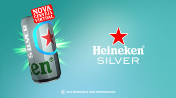 Llegó la cerveza virtual Heineken Silver