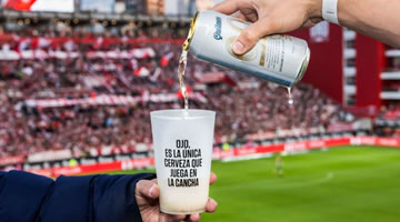 Vuelve la cerveza al fútbol argentino