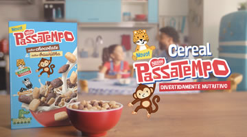 Ogilvy Brasil realiza el lanzamiento de los cereales Passatempo con un desayuno divertido y nutritivo