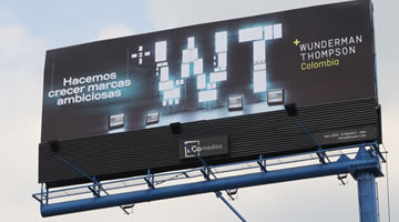 Wunderman Thompson primera agencia en Colombia con campaña en vía pública