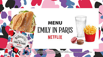 Netflix entrelaza una campaña real de McDonalds con la historia de Emily en París