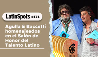 Agulla y Baccetti homenajeados en el Salón de Honor del Talento Latino