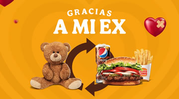 Burger King Uruguay e Innvented se adueñan de San Valentín con Gracias a mi Ex