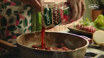 Santería participó en la producción de la nueva campaña de Cepêra Alimentos
