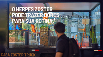 Publicis y GSK concientizan con Zoster Truck