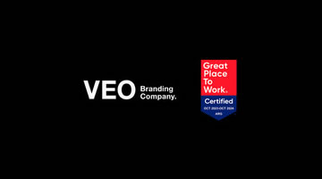 VEO Branding Company obtuvo la certificación como Great Place to Work