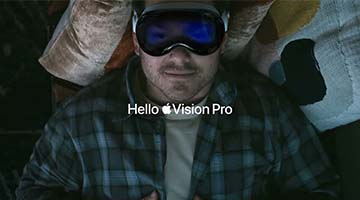 Consumidores curiosos experimentan el Vision Pro de Apple
