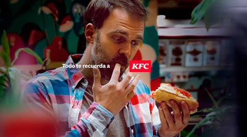 KFC Chile desafía la comunicación de comida