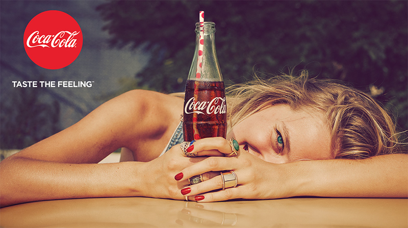 Coca-Cola: El producto en el centro