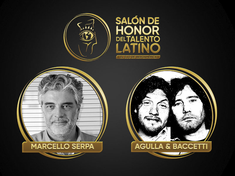 El Ojo de Iberoamérica inaugura el Salón de Honor del Talento Latino con Marcello Serpa, Ramiro Agulla y Carlos Baccetti
