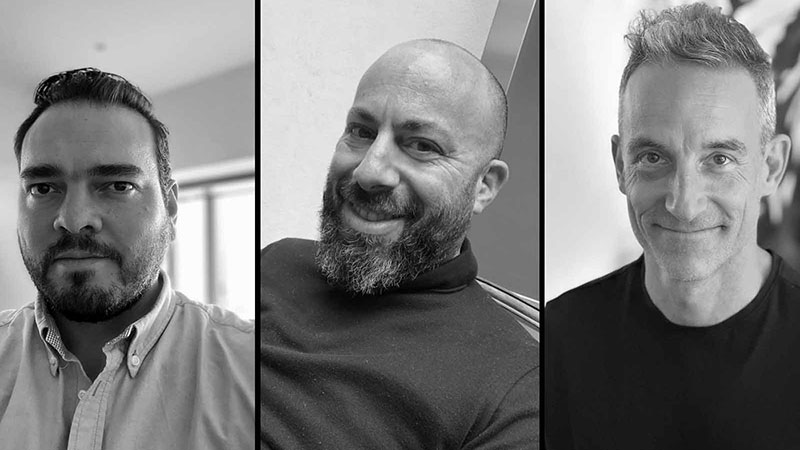 ROOMMATE / Diego Schapira, Omar Barbosa y Pablo Martiñá: Transformar las ideas en films de alto vuelo