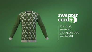 Sweater Card Carlsberg - LatinSpots
