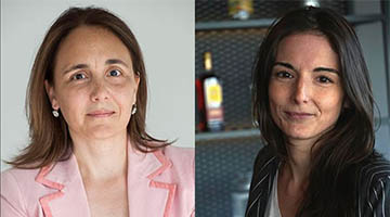 <p>María Elena Eduardo, CEO y Leticia Simon, COO de Hogarth Argentina.</p>